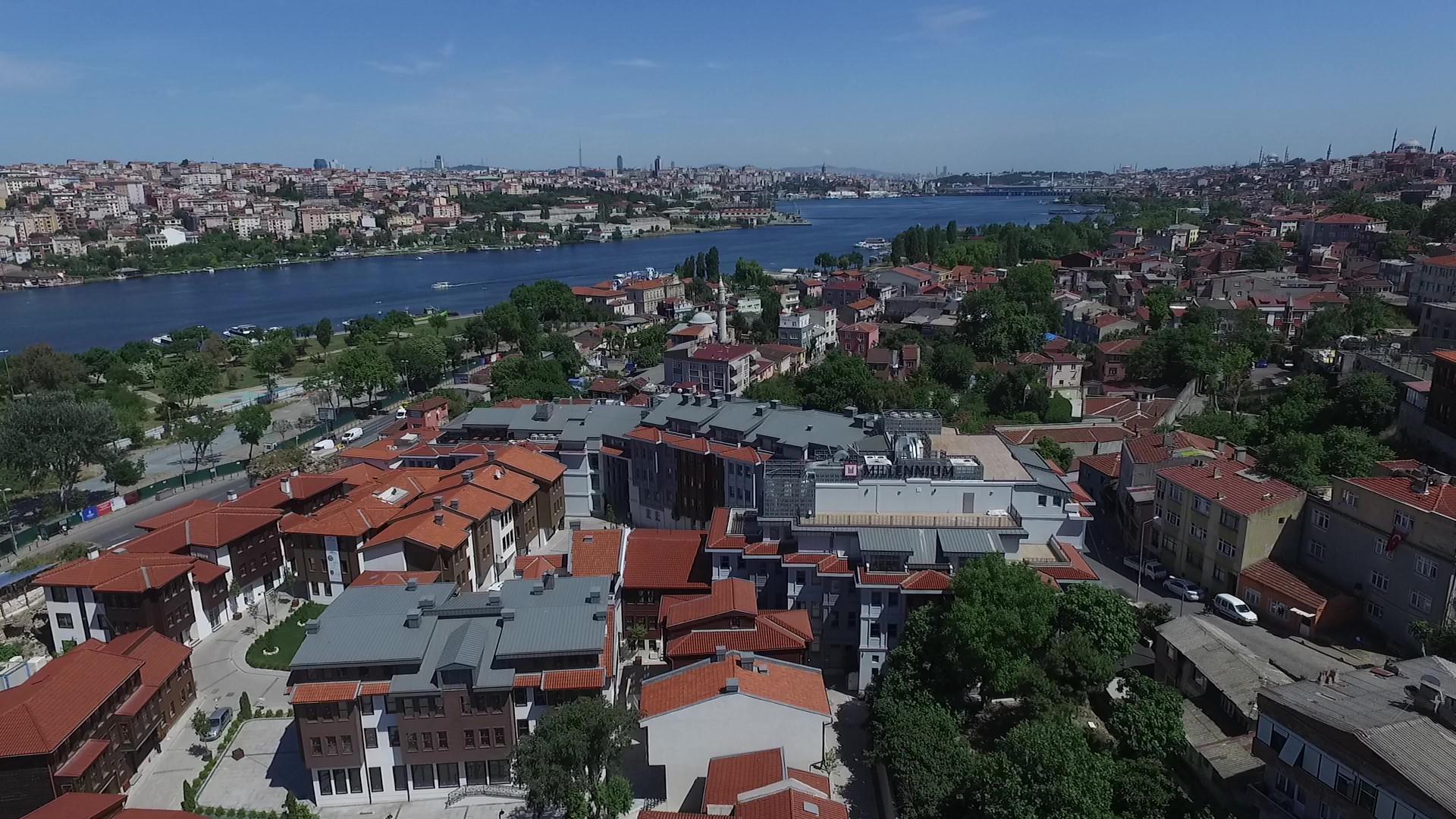 Millennium Istanbul Golden Horn Hotel Luaran gambar Aerial view of the neighborhood
